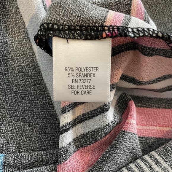 Candies‎ Women's Striped Halter Hi Low Maxi Dress Size S Summer Party Y2K Vibes - Picture 6 of 13